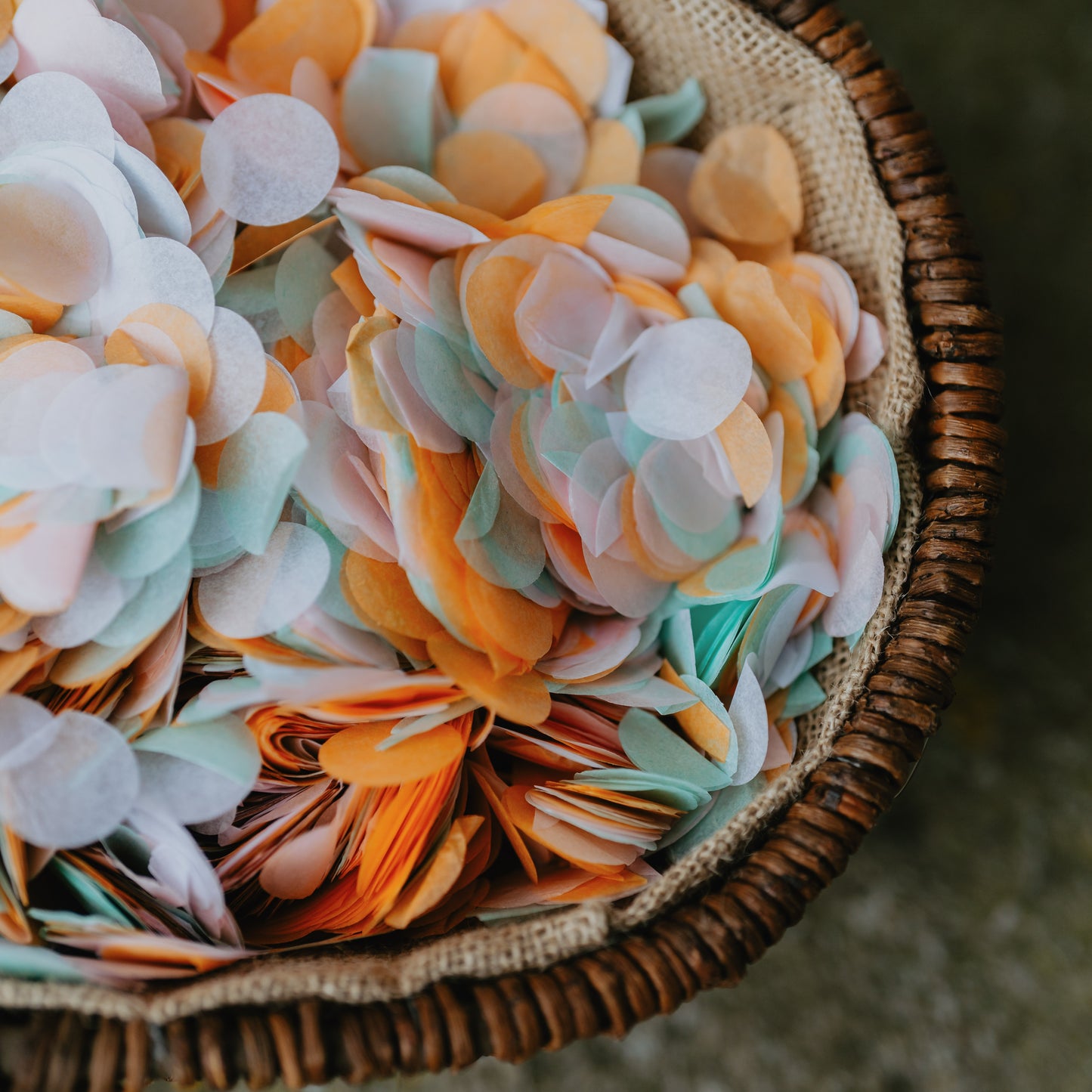 Multi Colour Biodegradable Paper Confetti