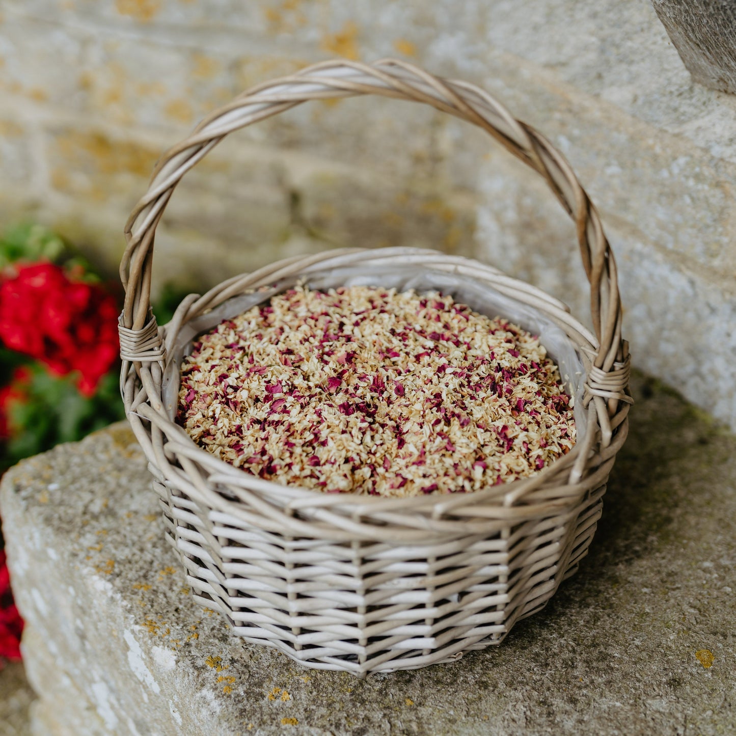 The Cirencester Confetti - Burgundy Rose and Jasmine Petals