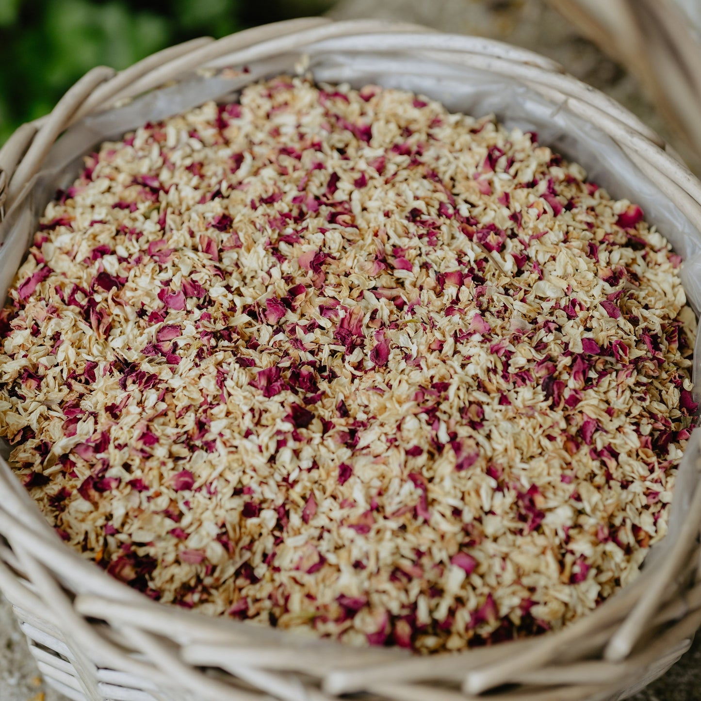 The Cirencester Confetti - Burgundy Rose and Jasmine Petals