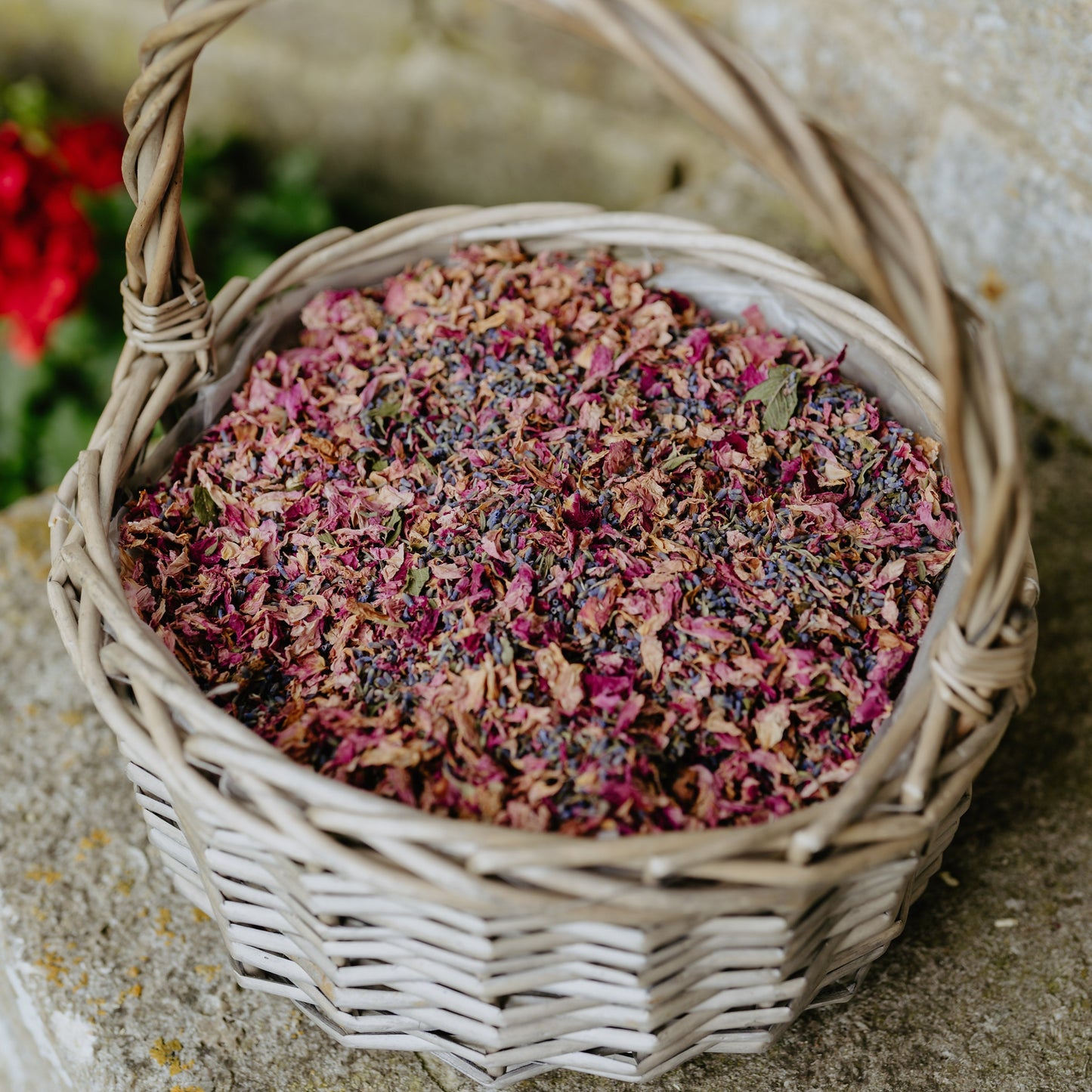 The Burford Confetti - Pink Rose Petals and Lavender