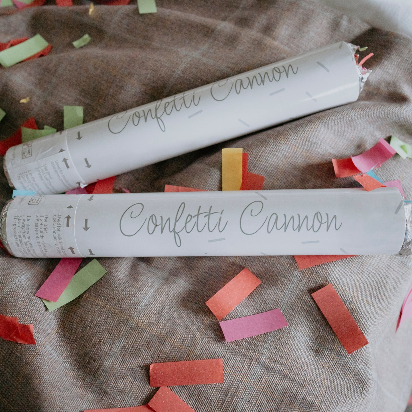 Confetti Cannons - XL Biodegradable Multi-Colour Cannons