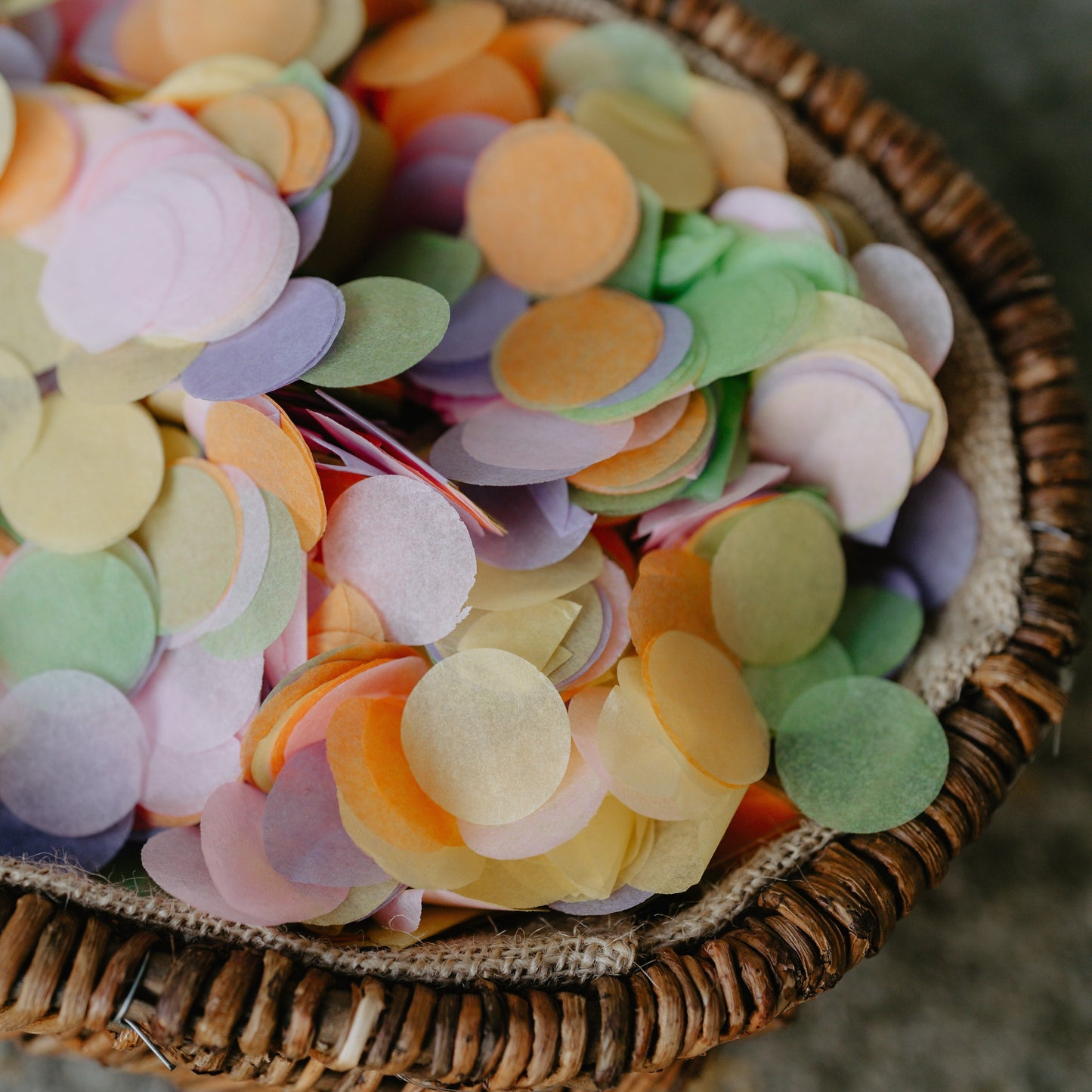 Multi Colour Biodegradable Paper Confetti