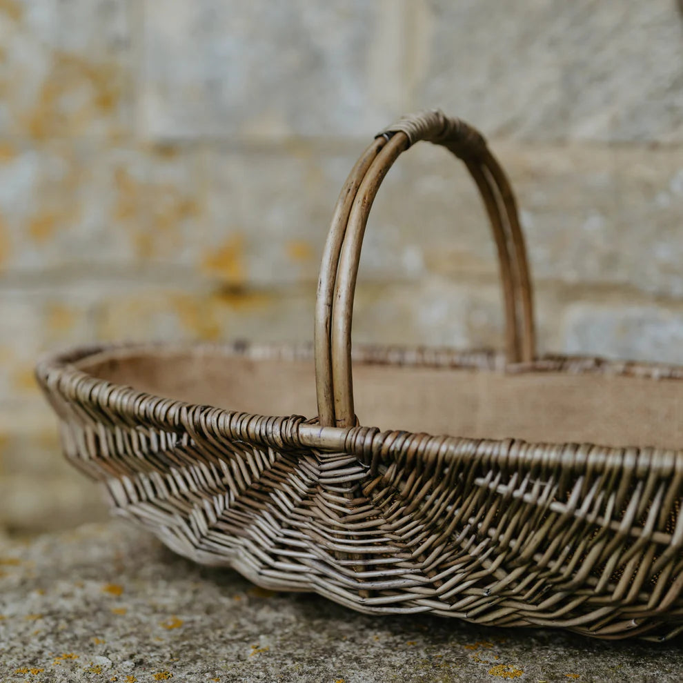 Handmade Willow Basket for Confetti